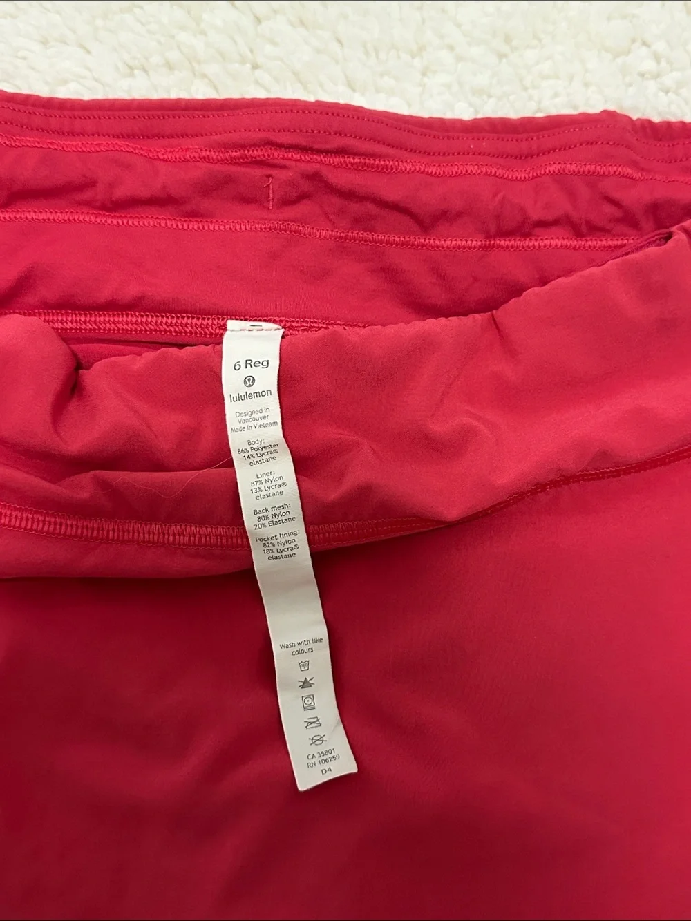 Lululemon Play Off the Pleats Skort PINK